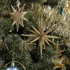 DEAR SANTA - Adorno Navidad Estrella Dorada 15 cm Illusion