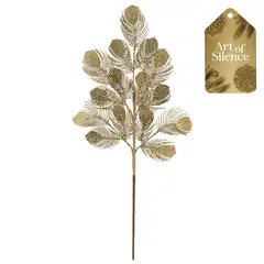 DEAR SANTA - Pick navidad dorado 65cm aos