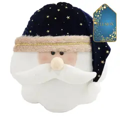 DEAR SANTA - Cojín Navidad Cabeza Santa Illusion