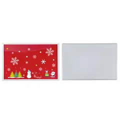 DEAR SANTA - Bandeja navidad melamina rojo 51x34cm