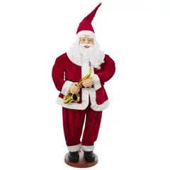 DEAR SANTA - Santa navidad tocando saxofón 120 cm