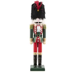 DEAR SANTA - Cascanuez navidad 38 cm rojo verde