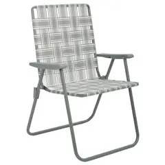 KLIMBER - Silla Plegable 64x94x62 cm Gris