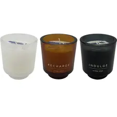 JUST HOME COLLECTION - Vela Vidrio 9x10 cm con Aroma