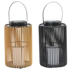 JUST HOME COLLECTION - Farol solar 14,5x24,5 cm