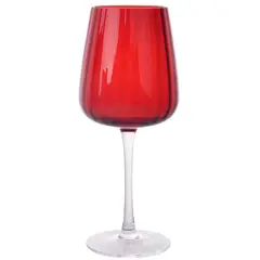 JUST HOME COLLECTION - Copa de Vino Vidrio 450 ml Roja