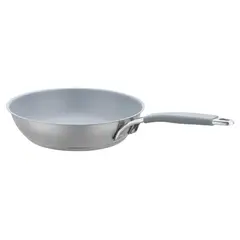 JUST HOME COLLECTION - Sartén Acero Inoxidable Plateado Forli