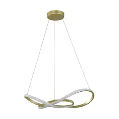 JUST HOME COLLECTION - Lámpara Led Colgante Namur Dorado