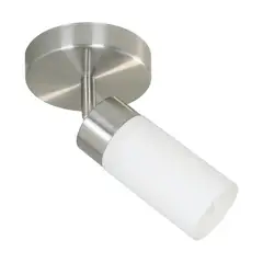 JUST HOME COLLECTION - Aplique Denver Acero Inoxidable Blanco