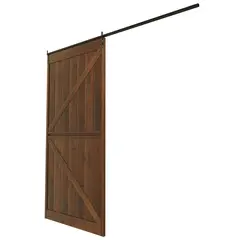 HOGGAN - Puerta Granero PVC 100x215 volcano