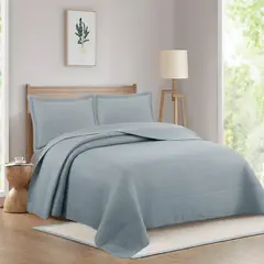JUST HOME COLLECTION - Cubrecama Quilt King Clasico