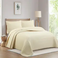 JUST HOME COLLECTION - Cubrecama Quilt King Clasico