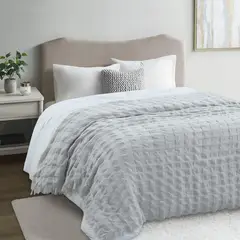 JUST HOME COLLECTION - Manta AB25CL010 Especial Gris