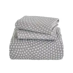 JUST HOME COLLECTION - Quilt Urbano Gris