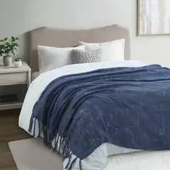 JUST HOME COLLECTION - Manta Nordic Especial Azul