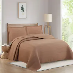 JUST HOME COLLECTION - Cubrecama Quilt King Clasico