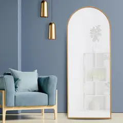 JUST HOME COLLECTION - Espejo Decorativo Grande 70x180cm Dorado Arco