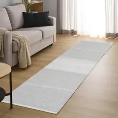 JUST HOME COLLECTION - Alfombra Athens 60x200 cm Polipropileno Gris