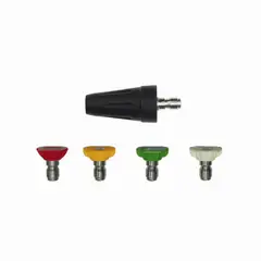 UBERMANN - Set de Boquillas y Adaptador Angular para Hidrolavadora B6