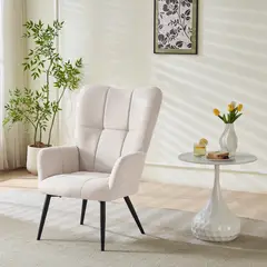 JUST HOME COLLECTION - Poltrona Tornoto 64x96x75 cm Beige