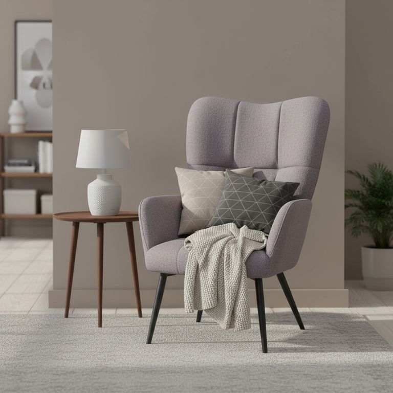 Poltrona Tornoto 64x96x75 cm Gris