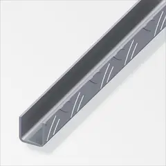 ALFER - Perfil U aluminio 23,5mm 1m