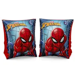 BESTWAY - Flotador de Brazos Spiderman Rojo/Celeste 15x17x12.5 cm