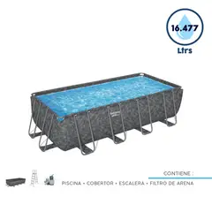 BESTWAY - Piscina Estructural 274x549x132 cm 16477 Litros 561KA