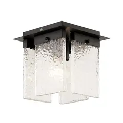 JUST HOME COLLECTION - Lampara Techo Terni Vidrio