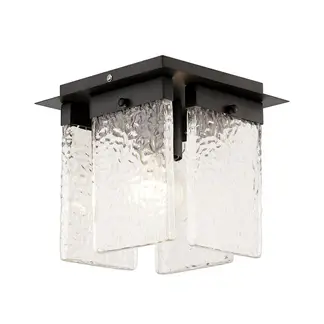 JUST HOME COLLECTION - Lampara Techo Terni Vidrio