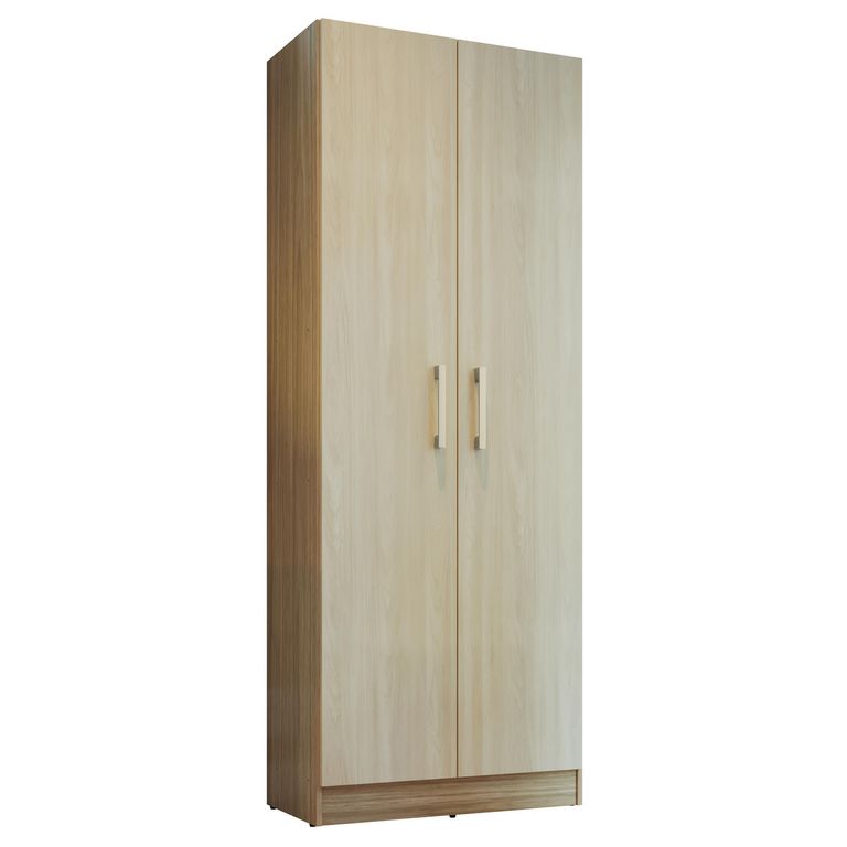 Mueble Cocina Despensa 2 Puertas Color Madera 160x61 cm