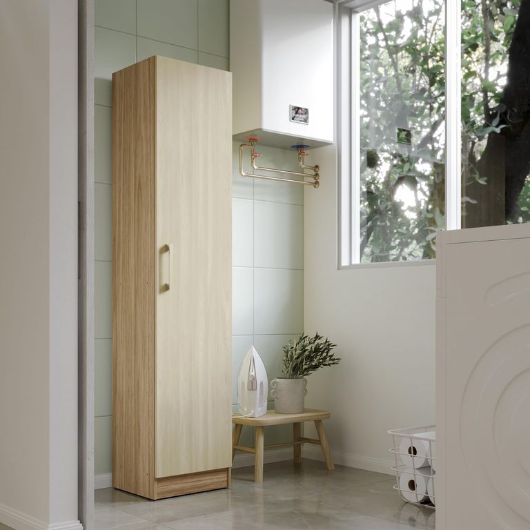 Despensa Cocina 1 Puerta 35 cm Madera