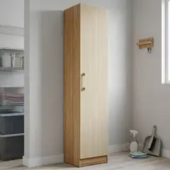 JUST HOME COLLECTION - Despensa Cocina 1 Puerta 35 cm Madera