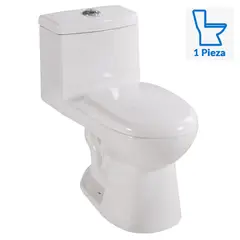 SENSI DACQUA - One Piece One piece a Piso 30,5 cm 6 Litros Riva Blanco