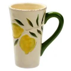 JUST HOME COLLECTION - Mug 350 ml Cerámica Limón Amarillo