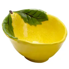 JUST HOME COLLECTION - Bowl 15.5 cm Cerámica Limón Amarillo