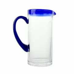 JUST HOME COLLECTION - Jarro de Vidrio 1.4 l Costa Azul/Transparente