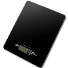 JUST HOME COLLECTION - Balanza Báscula digital 5 kg Negro