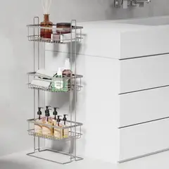 JUST HOME COLLECTION - Organizador de piso 3 Niveles Satinado