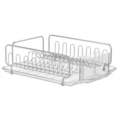 JUST HOME COLLECTION - Secaplatos cromada 33,7x44,4x13 cm