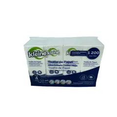 KLEINE WOLKE - Pack 4 papel toalla interfoliada 300 unidades