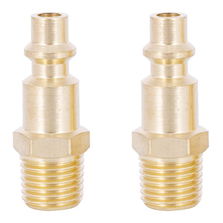 Acomple rápido 1/4" macho 2 piezas
