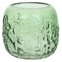 JUST HOME COLLECTION - Portavela verde 9 cm