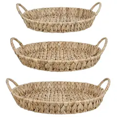 JUST HOME COLLECTION - Set 3 bandejas jacinto green