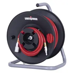 UBERMANN - Carrete Manguera de Aire Manual 20 metros