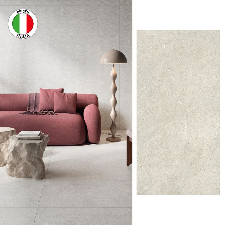 Porcelanato 60x120 cm Lime Greige Greige 1.44 m2