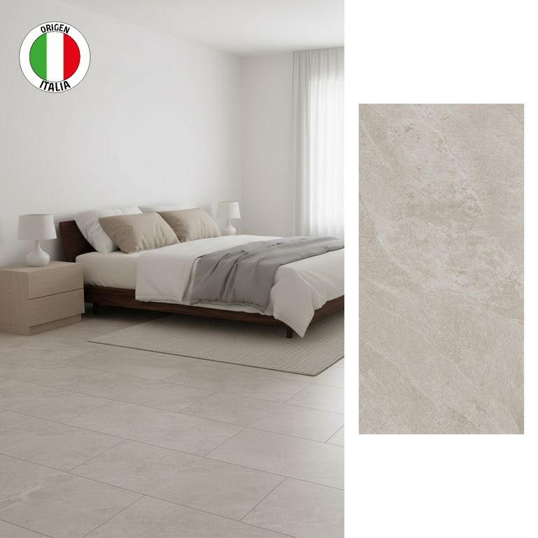Porcelanato 60x120 cm Slate Nut Café 1.44 m2