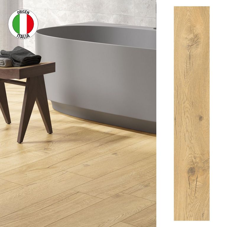 Porcelanato 20x120 cm Olmo Café 1.44 m2