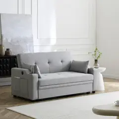 JUST HOME COLLECTION - Sofá Cama 2 cuerpos PACERTI 140x90x49 cm