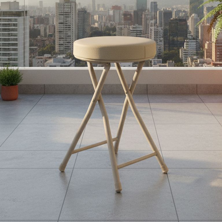 Piso/butaco Beige 49x30x30 cm
